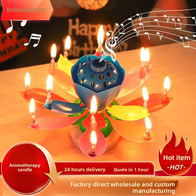 Romantic Happy Birthday Musica - Holiday Candle Set recension och pris