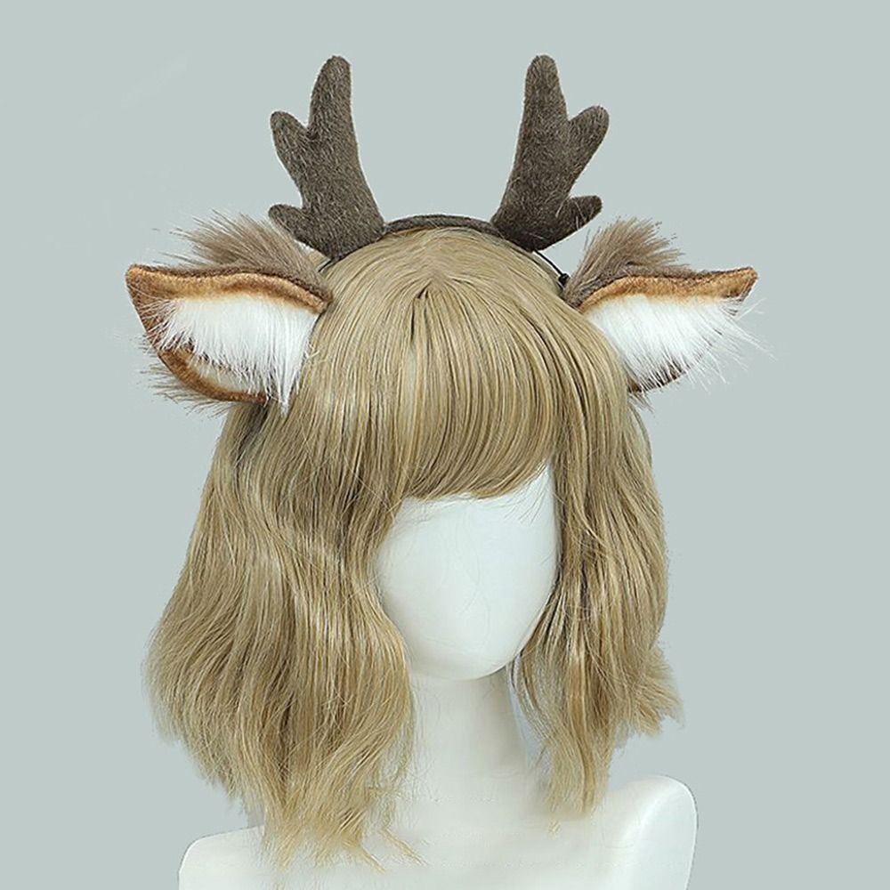 Lolita Deer Ears Reindeer Antl - Reindeer Antlers Headband recension och pris