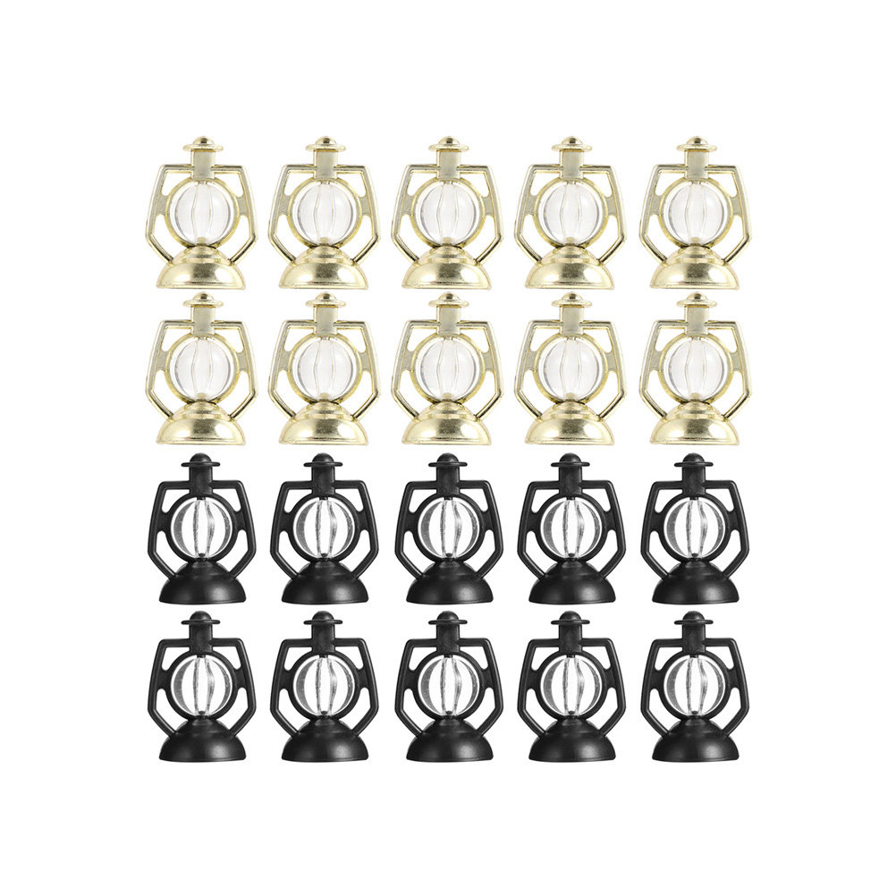 40Pcs Vintage Fake Oil Lamp Pe - Christmas Tree Artificial recension och pris