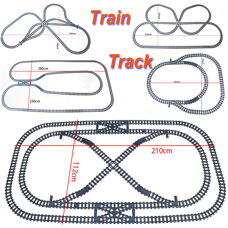New City Train Tracks  7896 79 - Lego Set City recension och pris